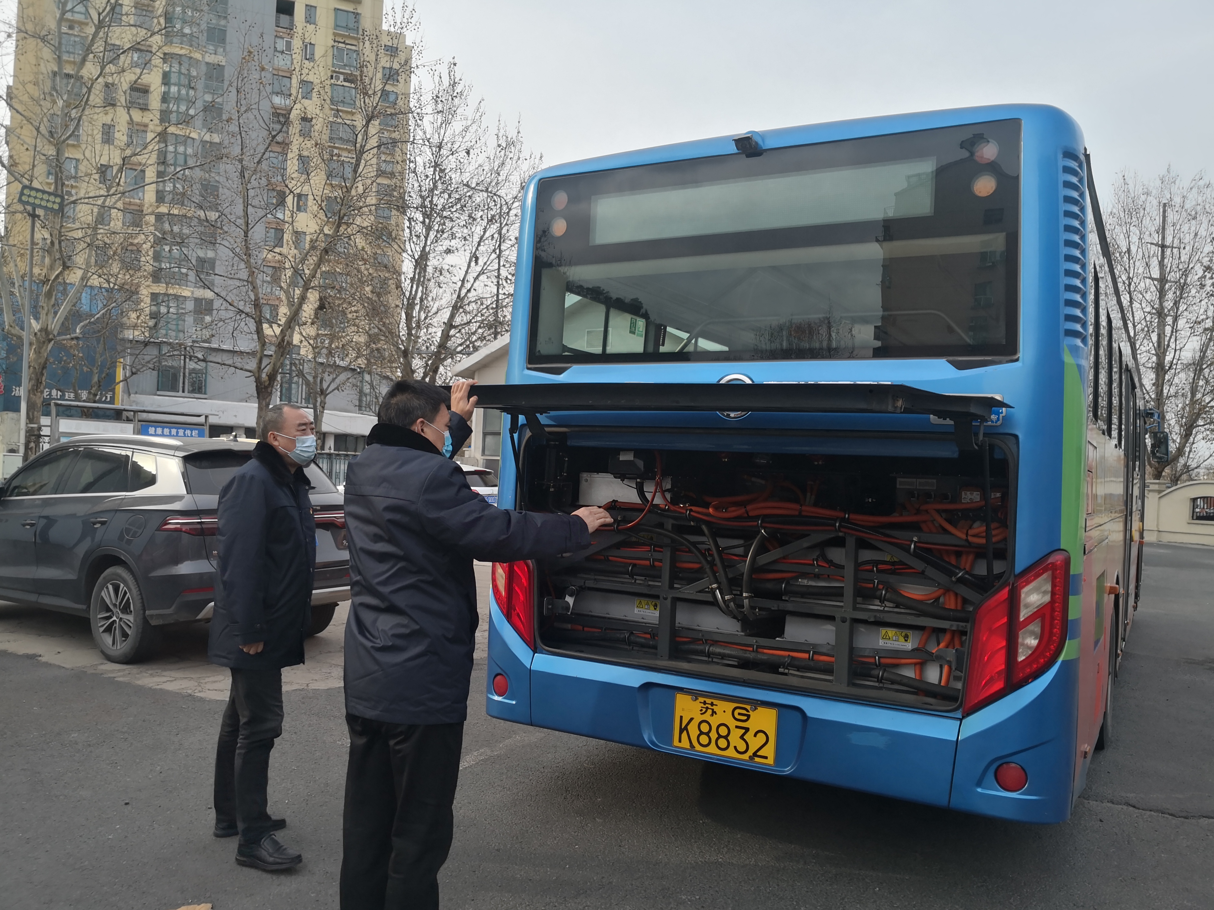 公交集團公交事業(yè)二部開(kāi)展冬季安全生產(chǎn)大檢查