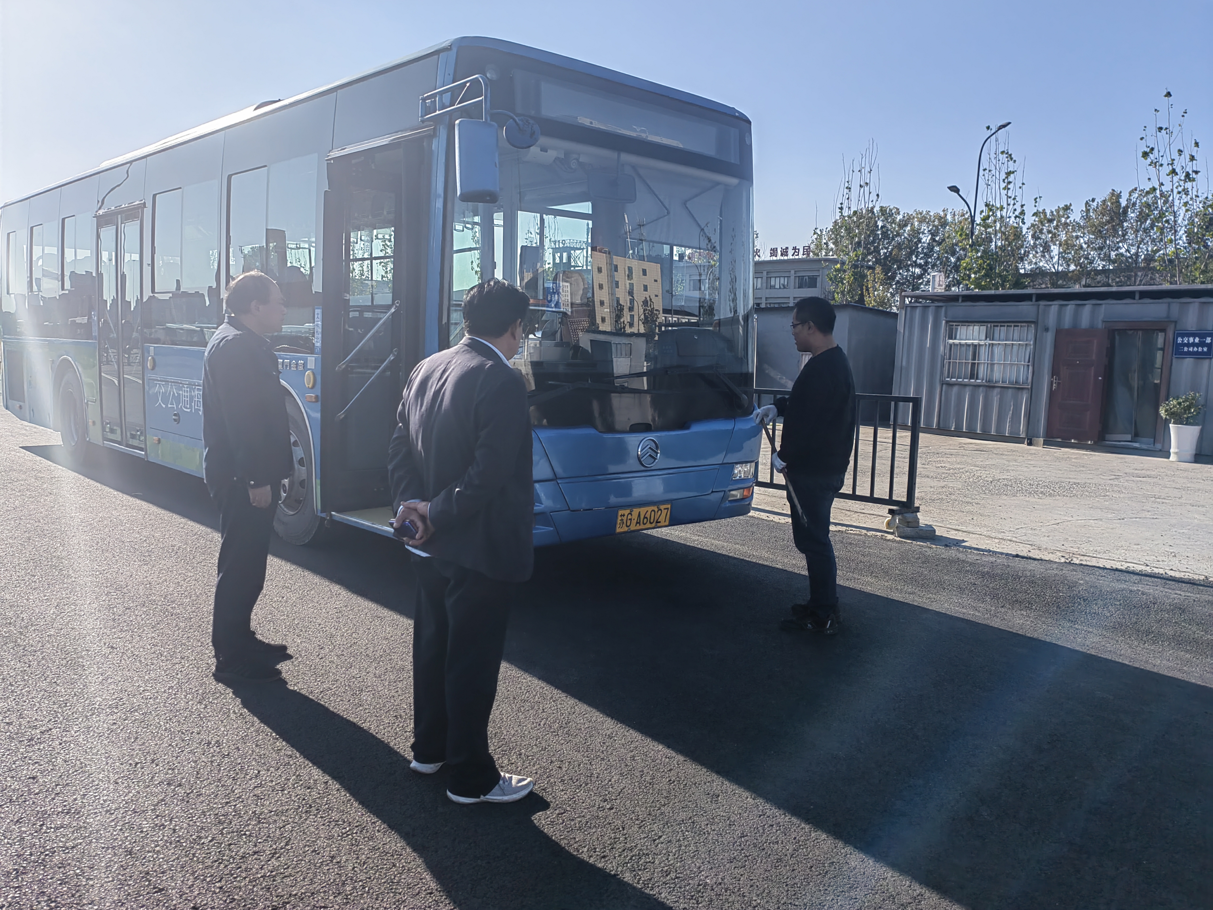 公交集團公交事業(yè)一部開(kāi)展實(shí)習駕駛員單放考核