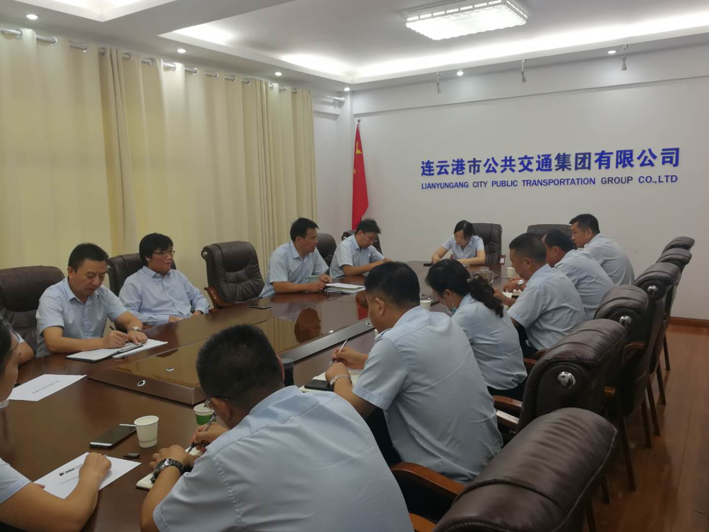 連云港市公交集團召開(kāi)創(chuàng  )文部署會(huì )