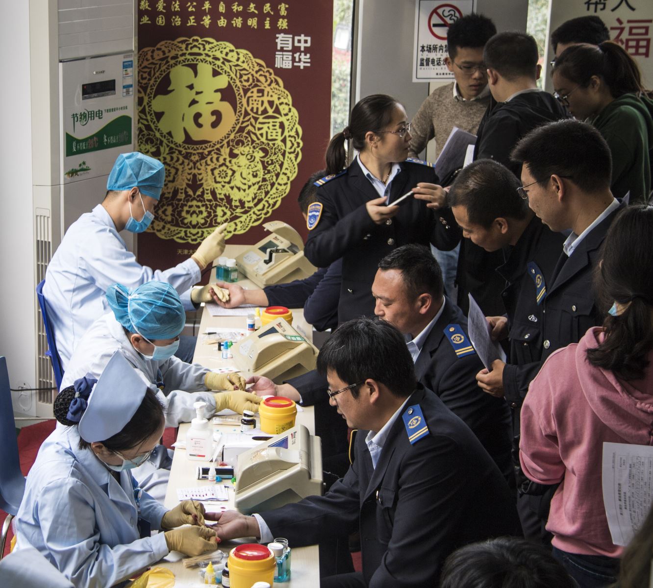 2018年公交集團義務(wù)獻血活動(dòng)記